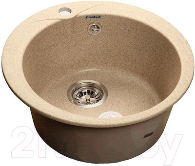 Мойка кухонная GranFest Rondo GF-R480 (песок)