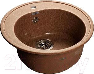Мойка кухонная GranFest Rondo GF-R510 (терракотовый)