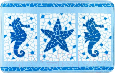 Коврик для ванной Tatkraft Marine Motifs 14916