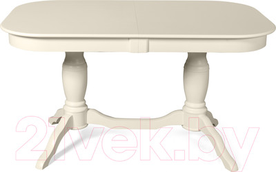 Обеденный стол Мебель-Класс Арго (кремовый/белый)