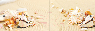 Экран для ванны МетаКам Ультра легкий Арт 1.48 (дары моря)