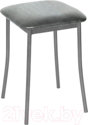 Табурет Древпром Тонкие ноги (металлик/бенгал серый)