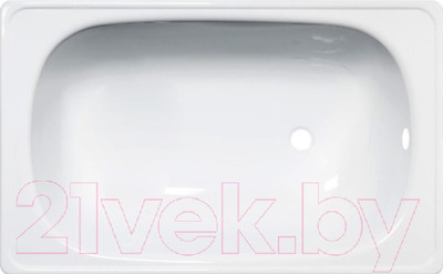 Ванна стальная ВИЗ Antika 120x70 (белая орхидея, с ножками)