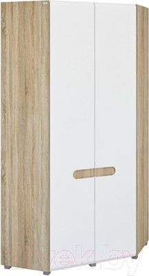 Шкаф Мебель-Неман Леонардо МН-026-11 (белое дерево/дуб сонома)