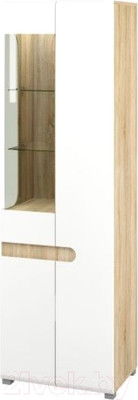 Шкаф Мебель-Неман Леонардо МН-026-01 (белое дерево/дуб сонома)