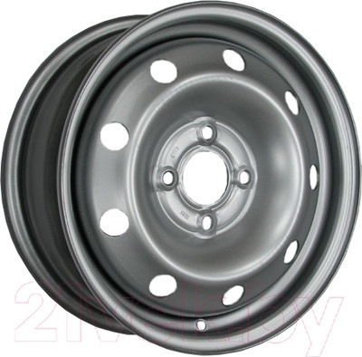 Штампованный диск Magnetto 14000 14x5.5" 4x100мм DIA 60.1мм ET 43мм Silver