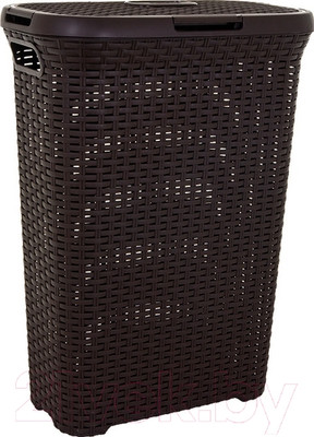 Корзина для белья Curver Natural Style 00709-210-00 / 193009 (темно-коричневый)