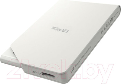Внешний жесткий диск Silicon Power Stream S03 2TB White (SP020TBPHDS03S3W)