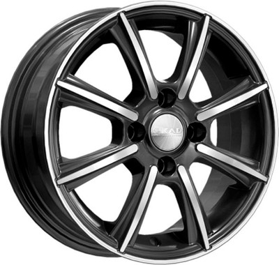 Литой диск SKAD Монако Алмаз 14x5.5" 4x100мм DIA 67.1мм ET 43мм