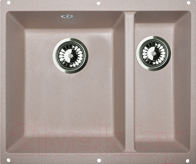 Мойка кухонная Zigmund & Shtain Integra 500.2 (речной песок)