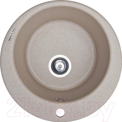 Мойка кухонная Zigmund & Shtain Kreis 480 (речной песок)