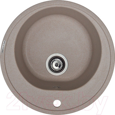 Мойка кухонная Zigmund & Shtain Kreis 505 (речной песок)