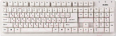 Клавиатура Sven Standard 301 USB (белый)