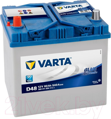 Автомобильный аккумулятор Varta Blue Dynamic D48 560 411 054 (60 А/ч)