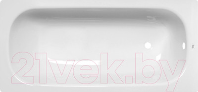 Ванна стальная ВИЗ Donna Vanna 120x70 (белая орхидея, с ножками)