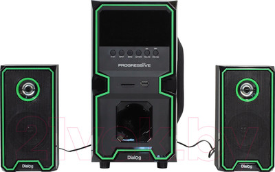 Мультимедиа акустика Dialog Progressive AP-222B (черный)