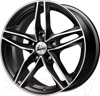 Литой диск iFree Moskva (КС689) 16x6.5" 5x112мм DIA 57.1мм ET 46мм / 306813 (блэк джек)