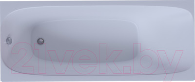 Ванна акриловая Aquatek Альфа 140x70 левая (с экраном)