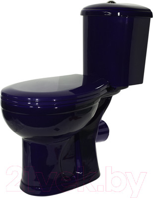 Унитаз напольный Оскольская керамика Дора (синий)