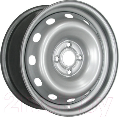 Штампованный диск Magnetto 14013 AM 14x5.5" 4x100мм DIA 56.5мм ET 49мм Silver