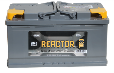 Автомобильный аккумулятор AKOM Реактор 6СТ-100 Евро / 600020009 (100 А/ч)