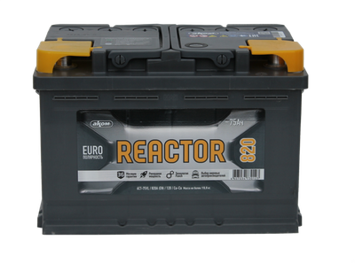 Автомобильный аккумулятор AKOM Реактор 6СТ-75 Евро / 575020009 (75 А/ч)