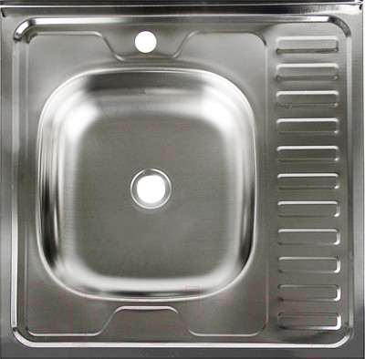 Мойка кухонная КромРус S 409 RUS (чаша слева)