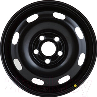 Штампованный диск Trebl 5210T 14x5" 5x100мм DIA 57.1мм ET 35мм Black