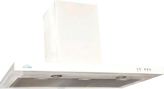Вытяжка Т-образная Elikor Квадра 90 / 90П-650-К3Д (белый)
