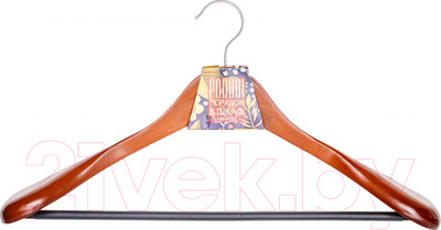 Деревянная вешалка-плечики Podari JHO 9708 (орех)