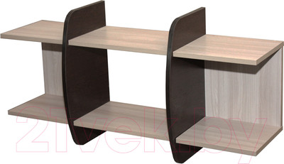 Полка Мебель-Класс Вегас-1 (венге/ясень шимо светлый)