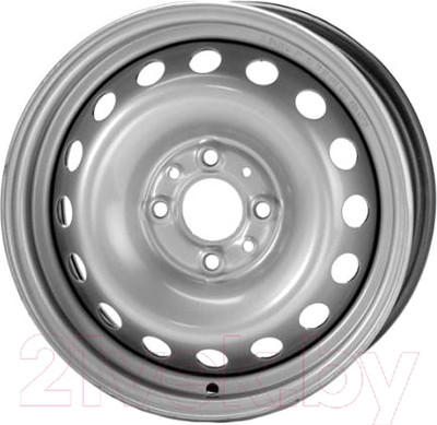Штампованный диск Trebl 6565 14x5.5" 4x100мм DIA 56.6мм ET 45мм S