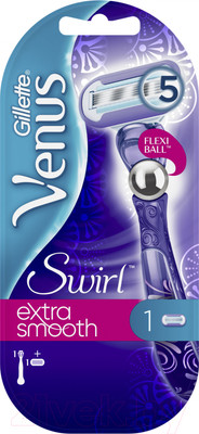 Бритвенный станок Gillette Venus Swirl (+ 1 кассета)