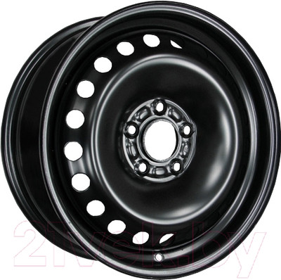 Штампованный диск Magnetto 16012 16x6.5" 5x114.3мм DIA 60.1мм ET 45мм Black