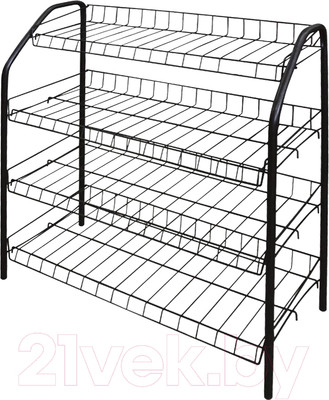 Полка для обуви Ника ЭТ1 (черный)