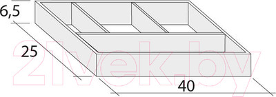 Органайзер для мебели в ванную Riho F94014025