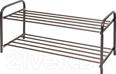 Полка для обуви Ника Комфорт 2 / ЭТК2 (медный антик)