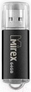 USB flash накопитель Mirex Unit Black 64GB (13600-FMUUND64)