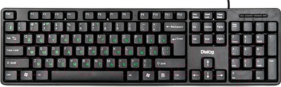 Клавиатура Dialog KS-030U (черный)