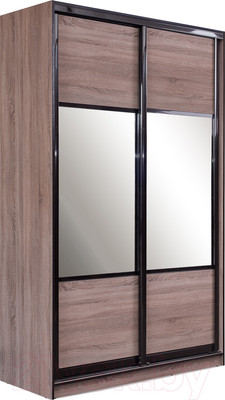 Шкаф-купе Евва 14 TTG.01 / АЭП ШК.2 02 (трюфель/ венге глянец)