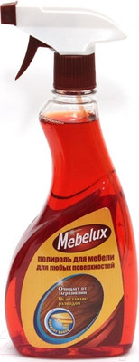 Полироль для мебели Mebelux 5 в 1 для любых поверхностей (500мл)