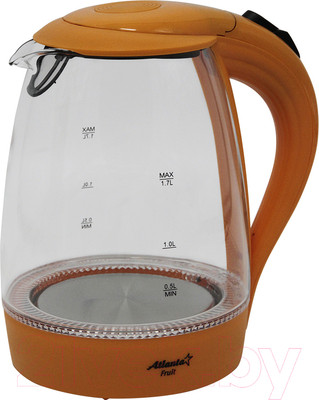 Электрочайник Atlanta ATH-2461 (оранжевый)