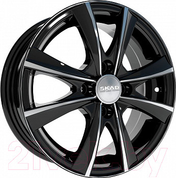 Литой диск SKAD Мальта Алмаз 15x6" 4x100мм DIA 60.1мм ET 45мм