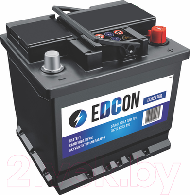 Автомобильный аккумулятор Edcon DC52470R (52 А/ч)