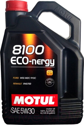 Моторное масло Motul 8100 Eco-nergy 5W30 / 104257 (4л)