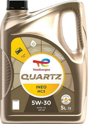 Моторное масло Total Quartz Ineo MC3 5W30 / 157103 / 213698 (5л)