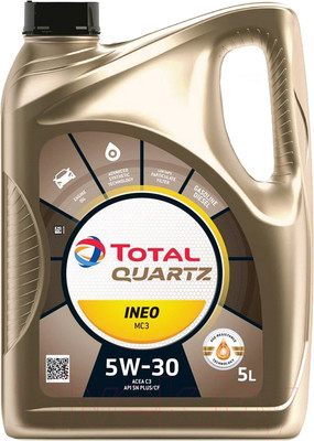 Моторное масло Total Quartz Ineo MC3 5W30 / 157103 / 213698 (5л)