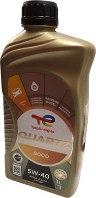 Моторное масло Total Quartz 9000 5W40 / 166243 / 213764 (1л)