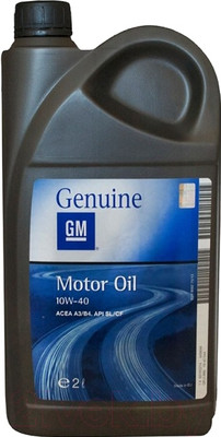 Моторное масло GM Opel 10W40 / 93165214 (2л)
