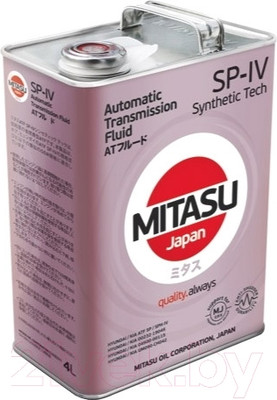 Трансмиссионное масло Mitasu ATF SP-IV / MJ-332-4 (4л)